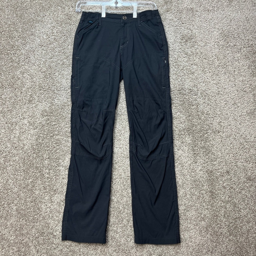 Kuhl Pants Renegade Youth L 14-16 Black Articulated Knee Hiking Technical